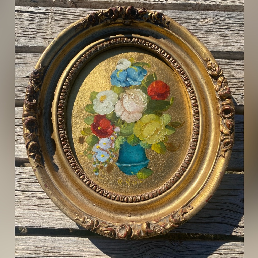 R. Rosini Oil Painting